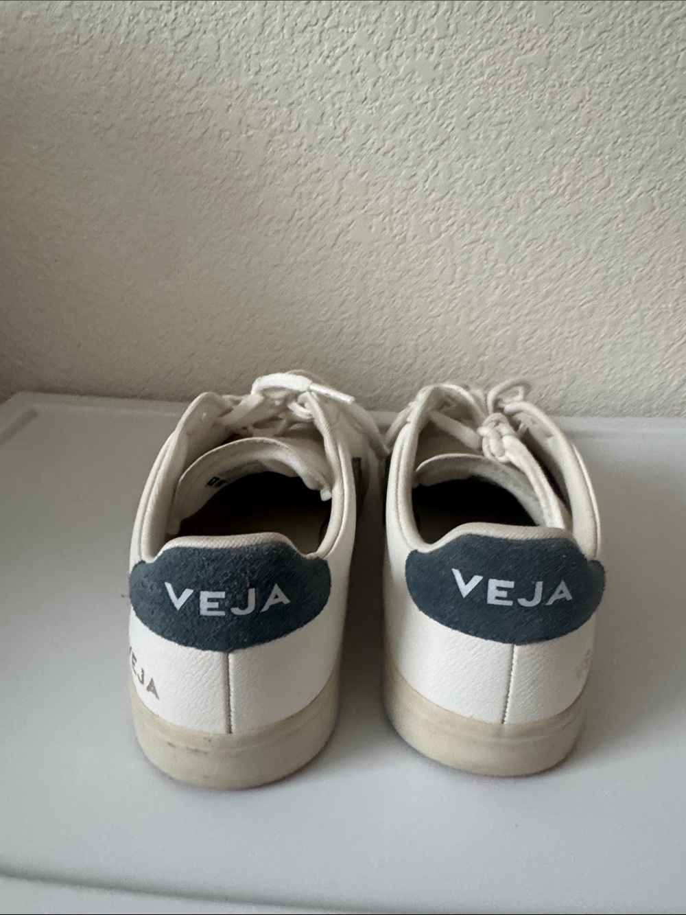 VEJA CAMPO LEATHER WHITE CALIFORNIA Size 11 - Picture 4 of 6